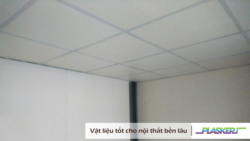 thi công vách ngăn nhựa và trần nhựa pvc cho gia đình