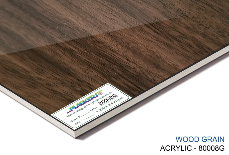 Dịch vụ gia công phủ bề mặt ACRYLIC tấm nhựa vân gỗ