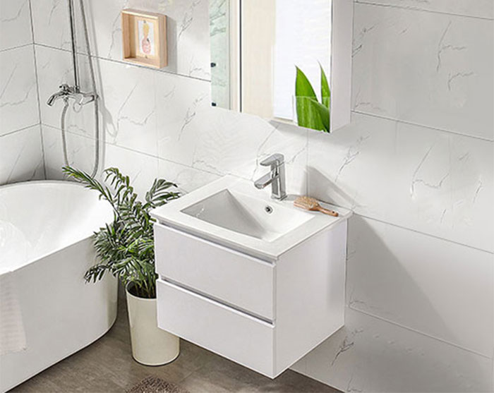 tủ lavabo vuông pvc