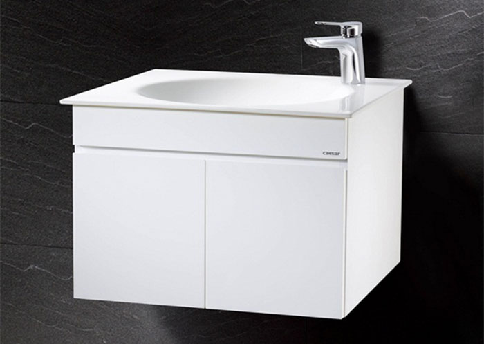 Tủ chậu lavabo PVC phong cách hiện đại