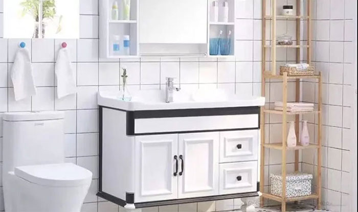 so sánh tủ lavabo pvc và tủ lavabo inax