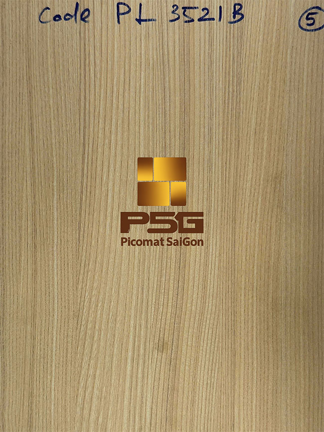 Tấm nhựa PVC PLASKER phủ laminate vân gỗ pl3521b