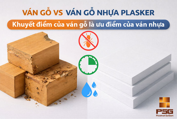 tấm nhựa pvc cho thi công nội thất