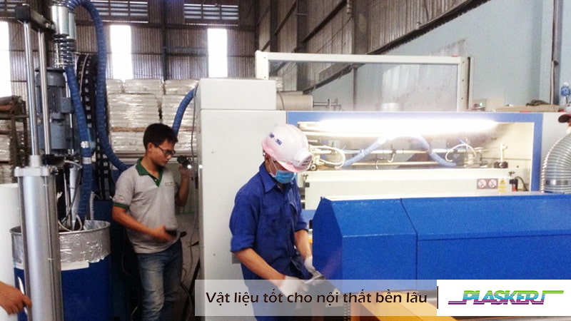Tấm Nhựa PVC Plasker Phủ Film PVC Xanh Ngọc PS112 9 gia công phủ bề mặt tấm PVC PLASKER