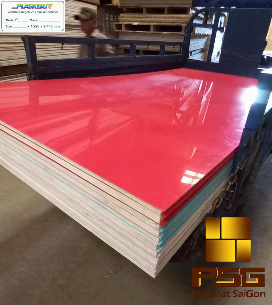 tấm nhựa pvc cho thi công nội thất