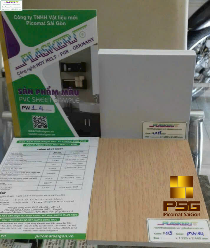 Tấm nhựa PVC cho thi công nội thất