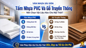 Tấm nhựa PVC cho thi công nội thất